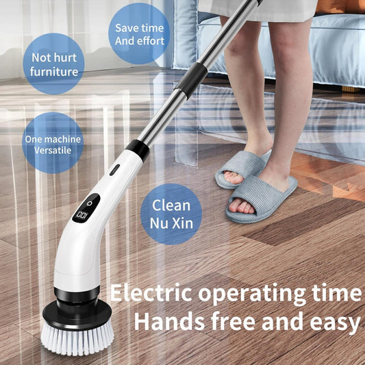 BROSSE DE NETTOYAGE ÉLECTRIQUE 9 EN 1 - LA RÉVOLUTION DU NETTOYAGE !